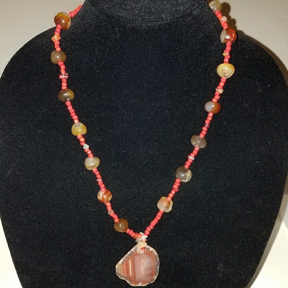 Agate Necklace